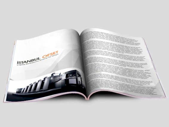 A4 Dergi dikey ebat 64 sayfa + kapak