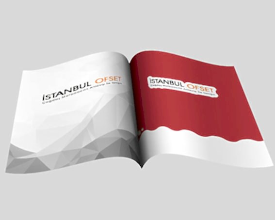 A4 Broşür 20 x 28 cm Tek Kırımlı