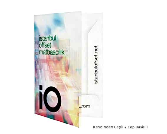 21,8x30,5 cm  Cepli Dosya - Kendinden Cep